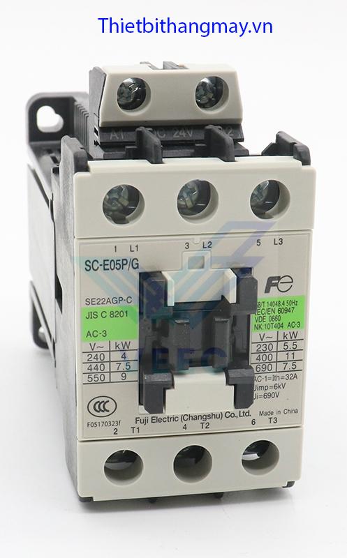 Khởi động từ thang máy FUJI SC-E05P Khởi động từ thang máy FUJI SC-E05P