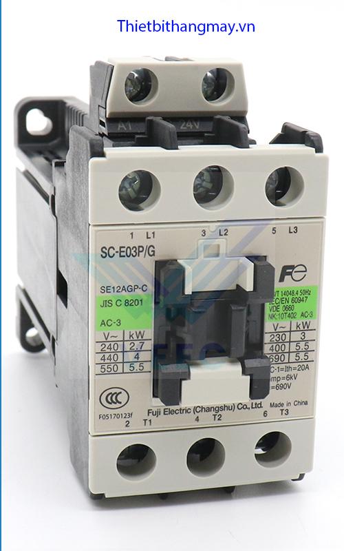 Khởi động từ thang máy FUJI SC-E05P Khởi động từ thang máy FUJI SC-E05P