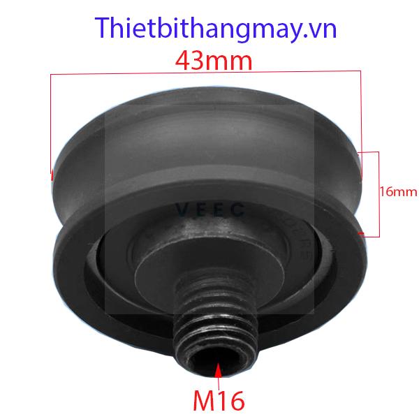 Bánh xe cửa thang máy Ø43*14*6000RS.1 Bánh xe cửa thang máy Ø43*14*6000RS.1