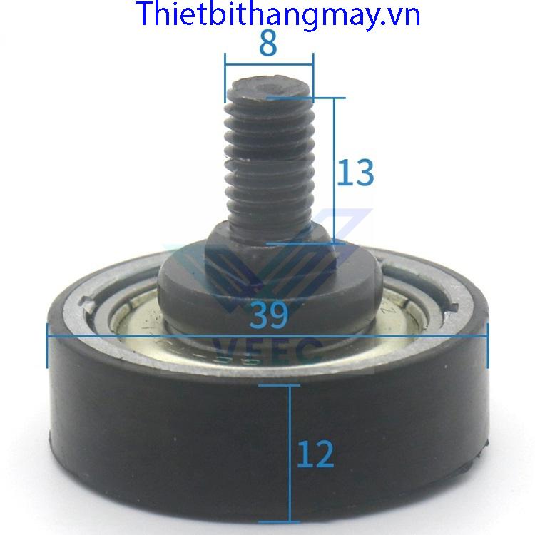 Bánh xe cửa thang máy có trục phi 39. 3 Bánh xe cửa thang máy có trục phi 39. 3