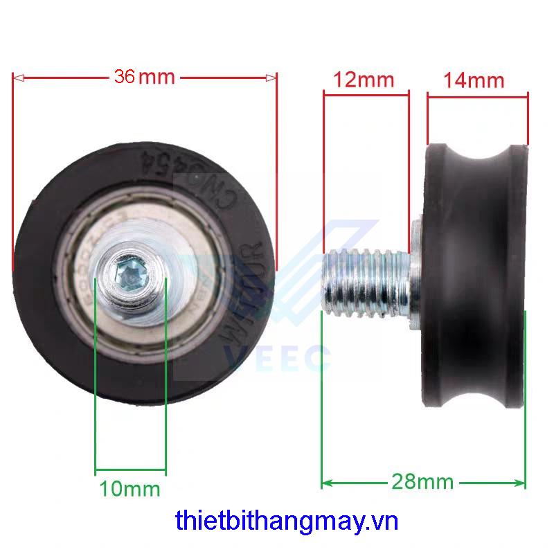 z4545369459048_e0a178bbc6a921a9f65092b46dd73da5 Bánh xe cửa thang máy Ø36*14*6000RS trục lệch