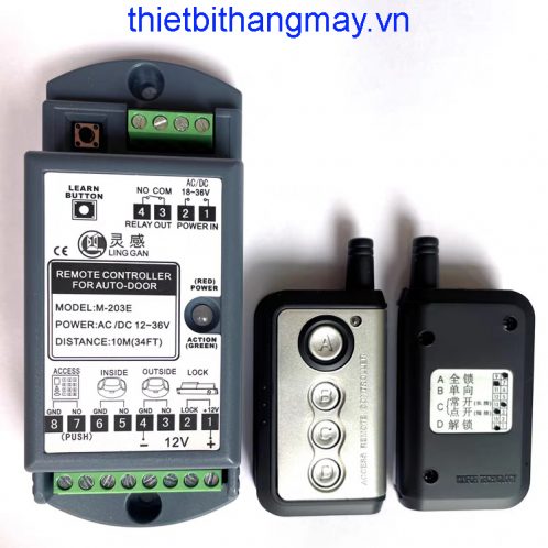 Máy thẻ từ thang máy cho cây ra vào.2