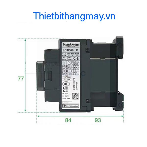 Khởi động từ SCHNEIDER LC1D09-110vac.3 Khởi động từ SCHNEIDER LC1D09-110vac.3