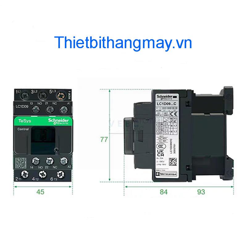 Khởi động từ SCHNEIDER LC1D09-110vac.2ce5e5dee2fbddd Khởi động từ SCHNEIDER LC1D09-110vac.2