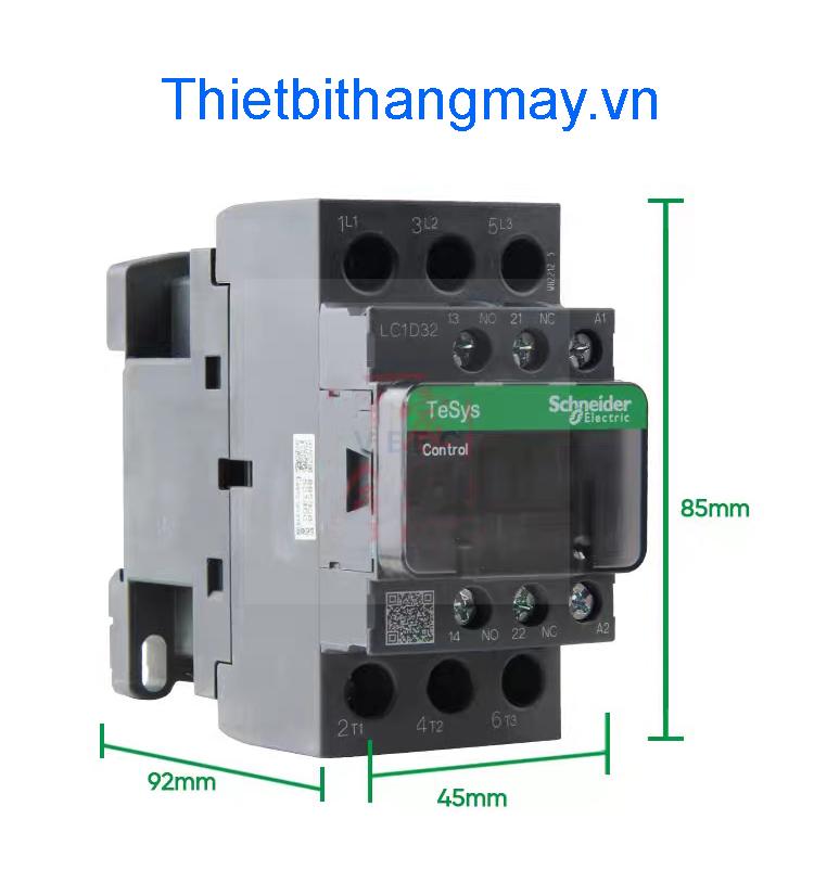 Khởi động từ SCHNEIDER LC1D32-110vac.2 Khởi động từ SCHNEIDER LC1D32-110vac.2