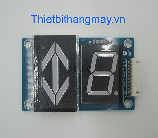 Boar hiển thị LED 7 đoạn ngang.2 Boar hiển thị LED 7 đoạn ngang.2