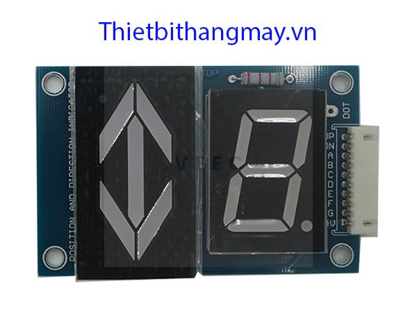 Boar hiển thị LED 7 đoạn ngang.1 Boar hiển thị LED 7 đoạn ngang.1