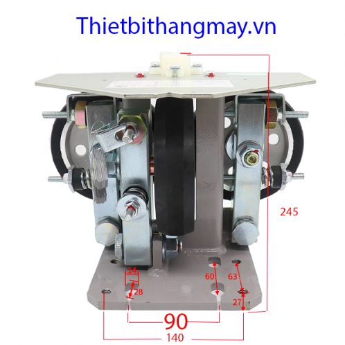 Shoe bánh xe thang máy Φ150*27*6003