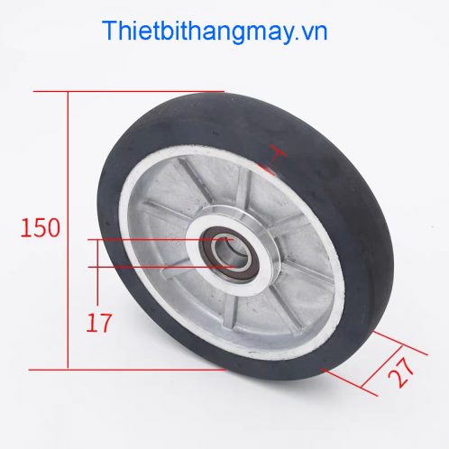 Shoe bánh xe thang máy Φ150*27*6003.2