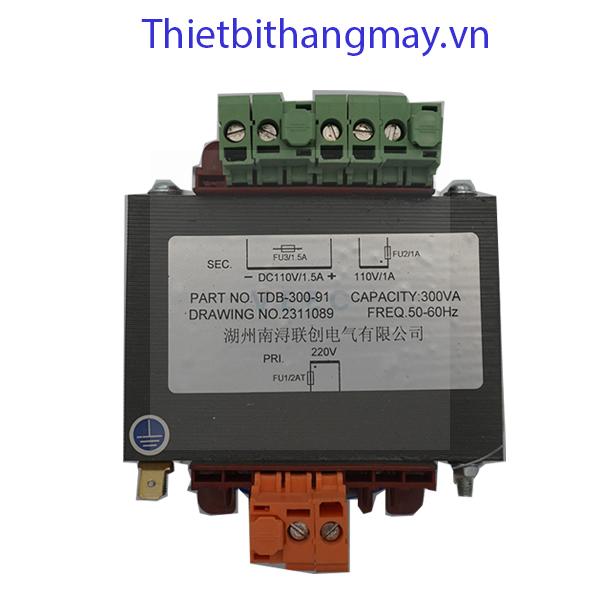 Biến áp thang máy TDB-300-91 Biến áp thang máy TDB-300-91