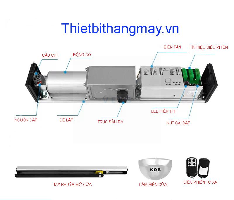 Bộ chuyển động cửa mở tay thang máy 6170.1 Bộ chuyển động cửa mở tay thang máy 6170.1