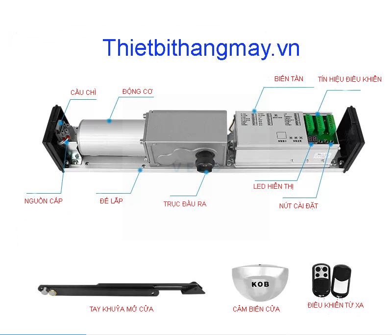 Bộ chuyển động cửa mở tay thang máy 6170.2 Bộ chuyển động cửa mở tay thang máy 6170.2