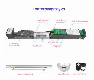 Bộ chuyển động cửa mở tay thang máy 6100.1