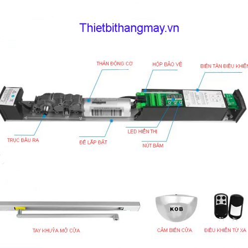 Bộ chuyển động cửa mở tay thang máy 6100.1