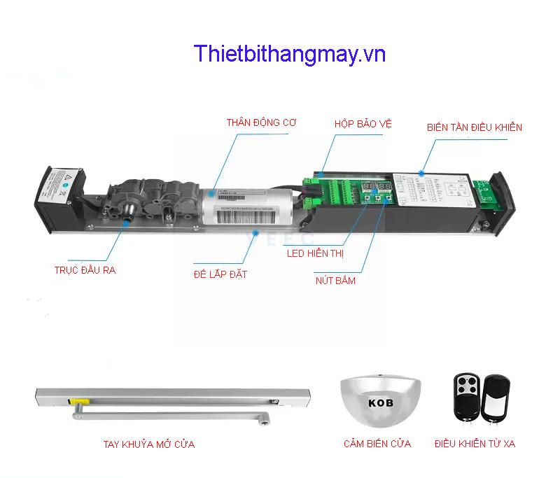 Bộ chuyển động cửa mở tay thang máy 6100.1 Bộ chuyển động cửa mở tay thang máy 6100.1