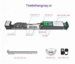Bộ chuyển động cửa mở tay thang máy 6100.3