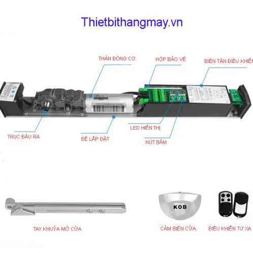 Bộ chuyển động cửa mở tay thang máy 6100.3