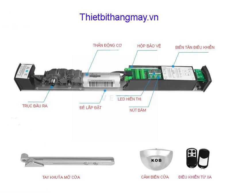 Bộ chuyển động cửa mở tay thang máy 6100.3 Bộ chuyển động cửa mở tay thang máy 6100.3