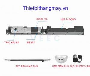 Bộ chuyển động cửa mở tay thang máy 6100