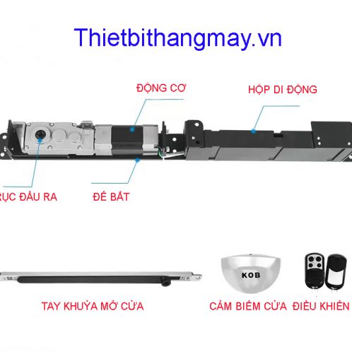 Bộ chuyển động cửa mở tay thang máy 6100