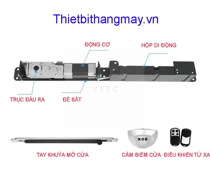 Bộ chuyển động cửa mở tay thang máy 6100 Bộ chuyển động cửa mở tay thang máy 6100